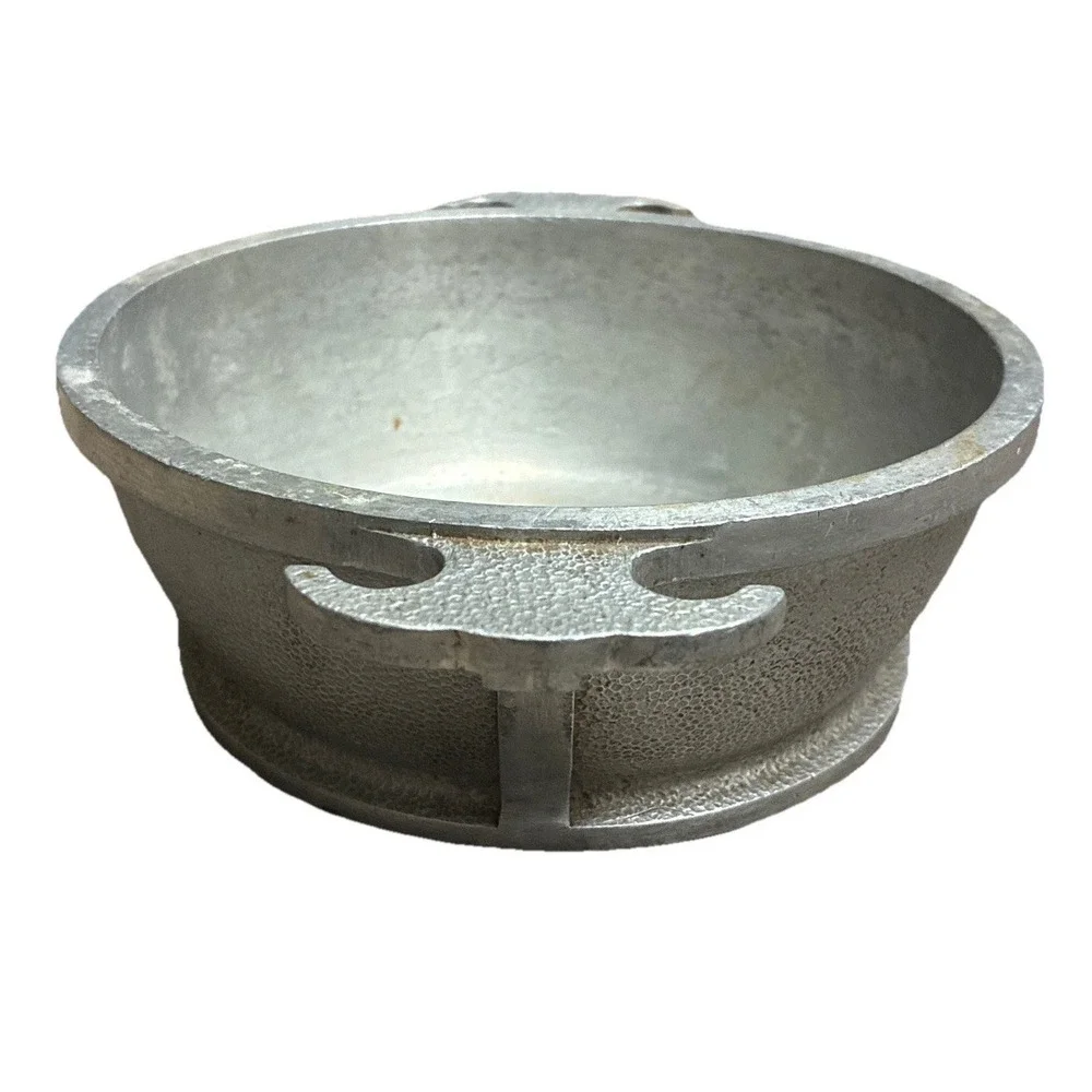 Vintage Guardian Service Pot Hammered Aluminum  6.75